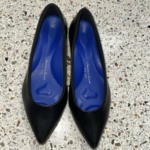 New Antonia Saint black loafer shoe leather New York Jane autumn flat